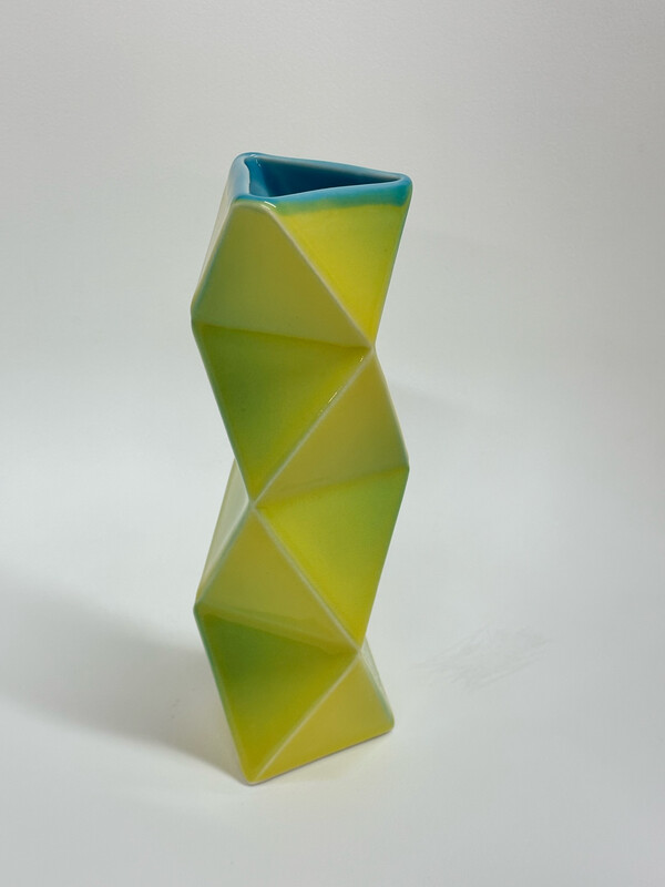 Tetrahedral Vase- Covey Ceramics