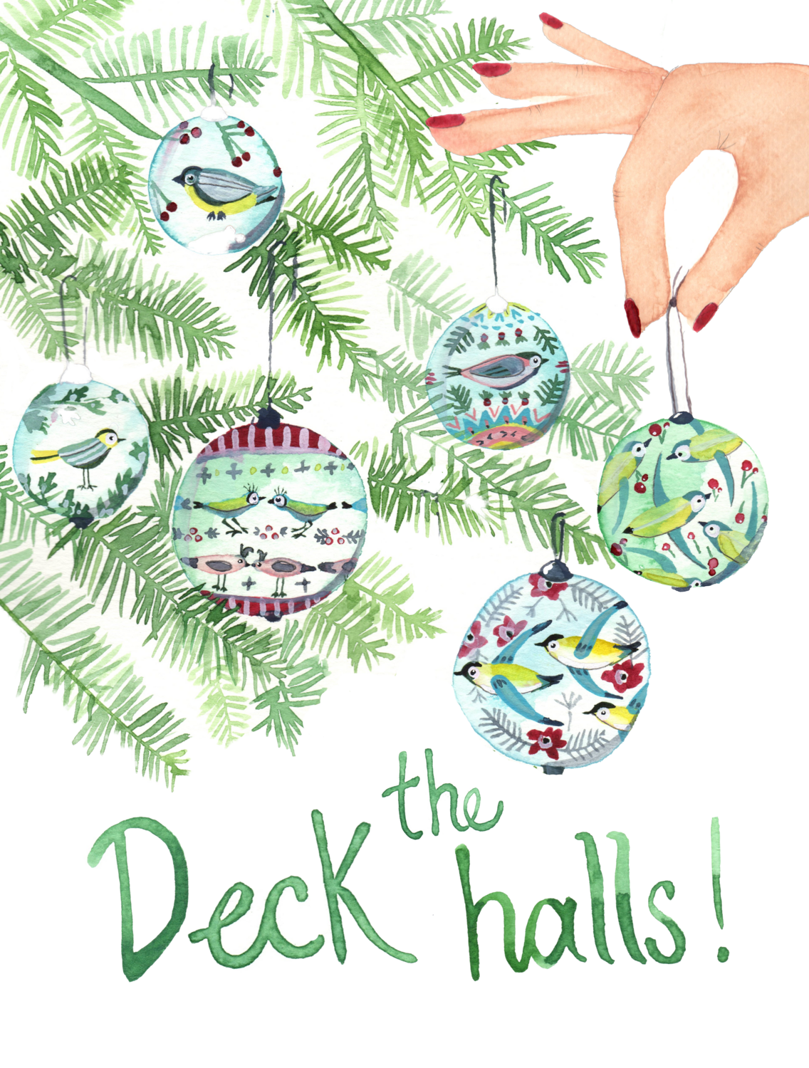 Deck the Halls! Card- Sarah Duggan