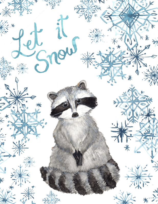 Let it Snow Card- Sarah Duggan