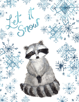 Let it Snow Card- Sarah Duggan Let it Snow Card- Sarah Duggan