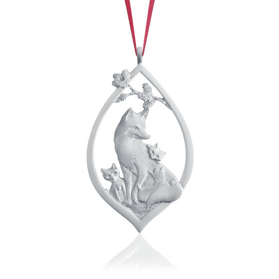 Fox Collectors Ornament- Amos