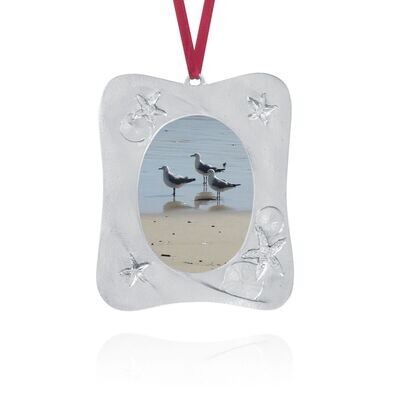 Beach Treasure Photo Ornament- Amos