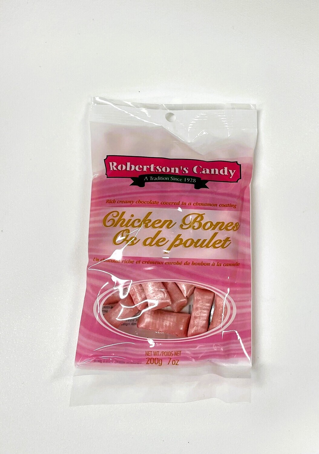 Chicken Bones 200g Bag - Robertson Candy Chicken Bones 200g Bag - Robertson Candy