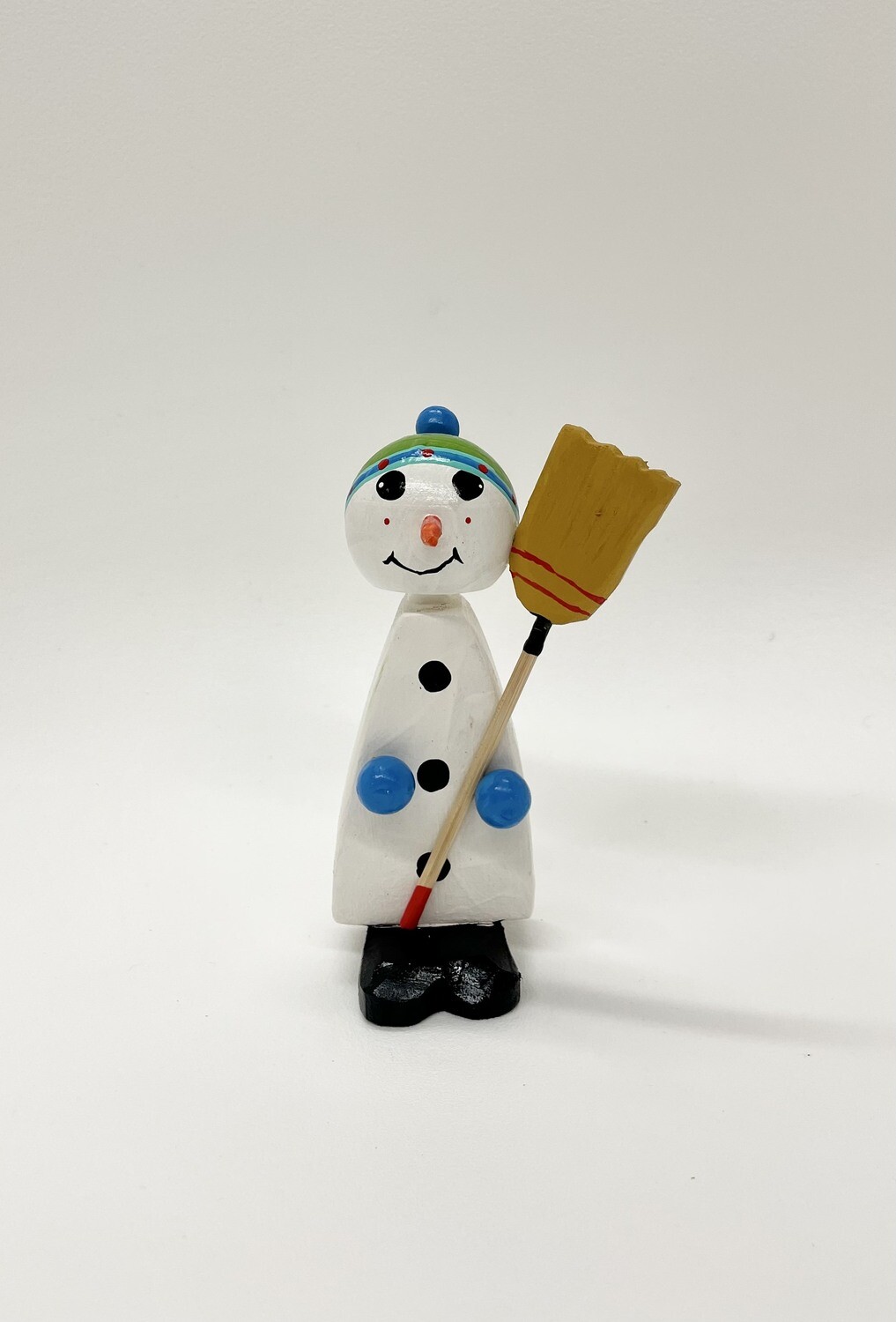 Snowman with Broom- Timberdoodle