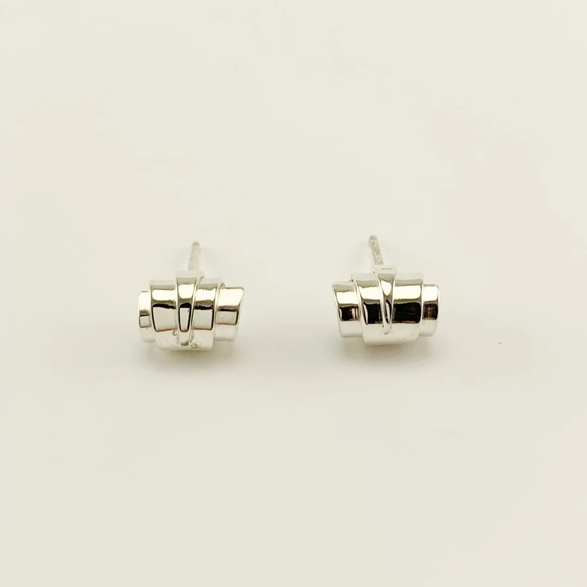 Roll With It Small Stud Earrings ss- Constantine Designs