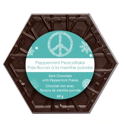 Peppermint Peaceflake- Peace by Chocolate Peppermint Peaceflake- Peace by Chocolate