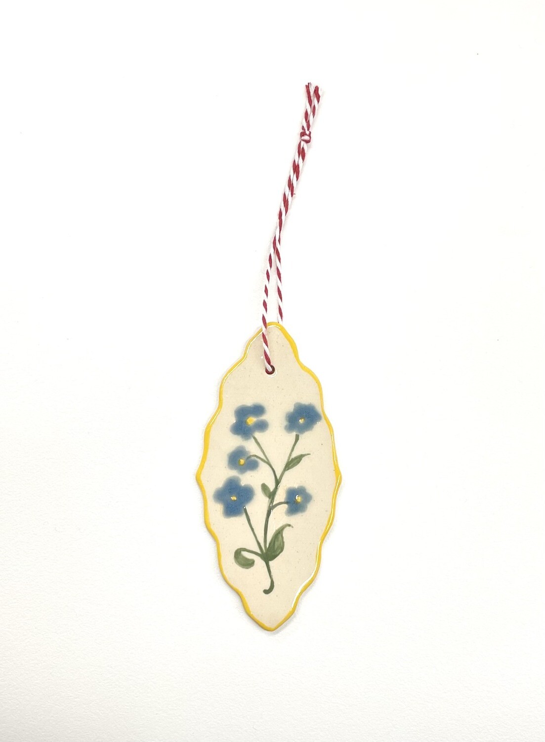 Forget Me Not Flower Ornament 