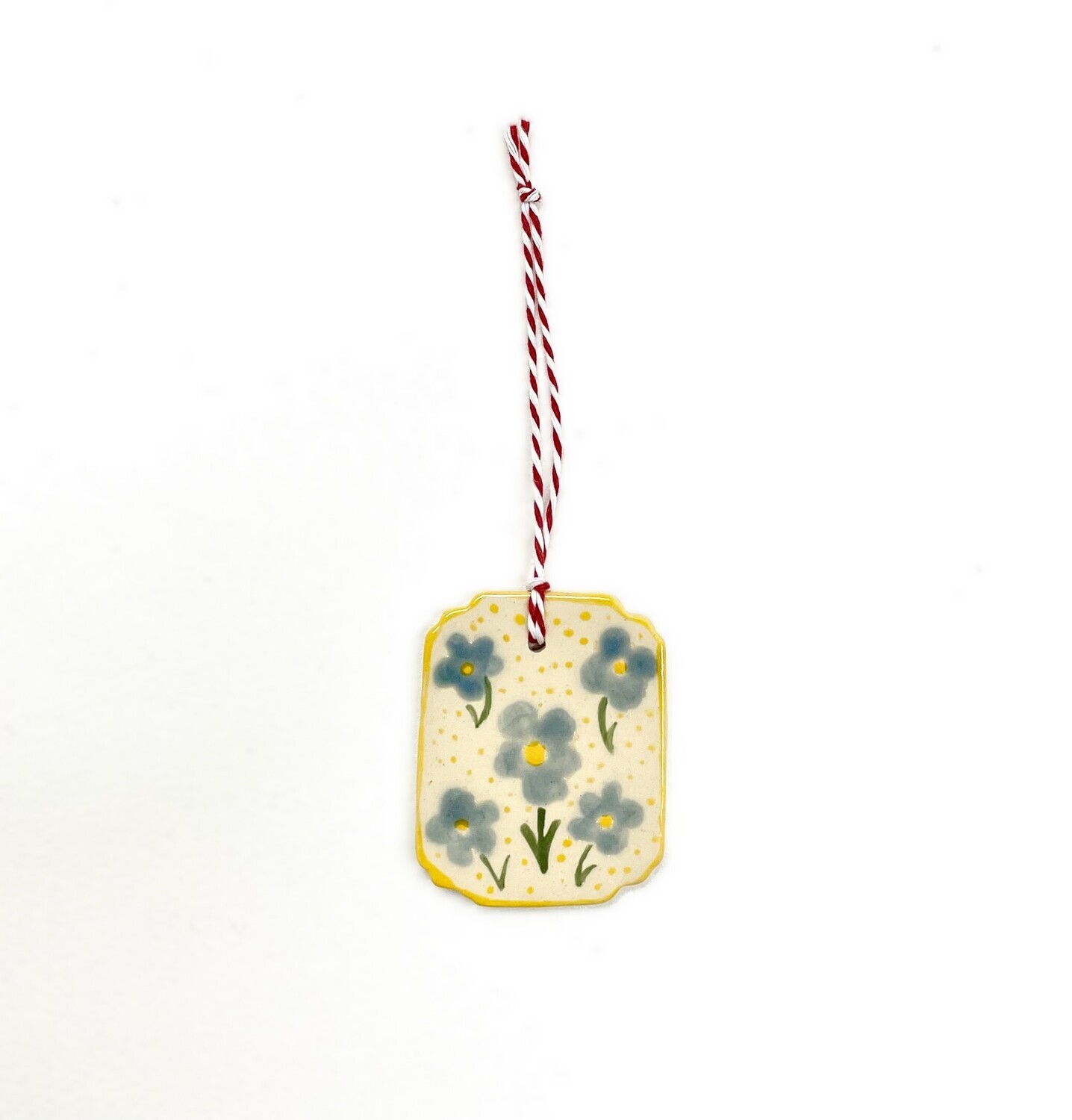 Forget Me Not Flower Ornament II