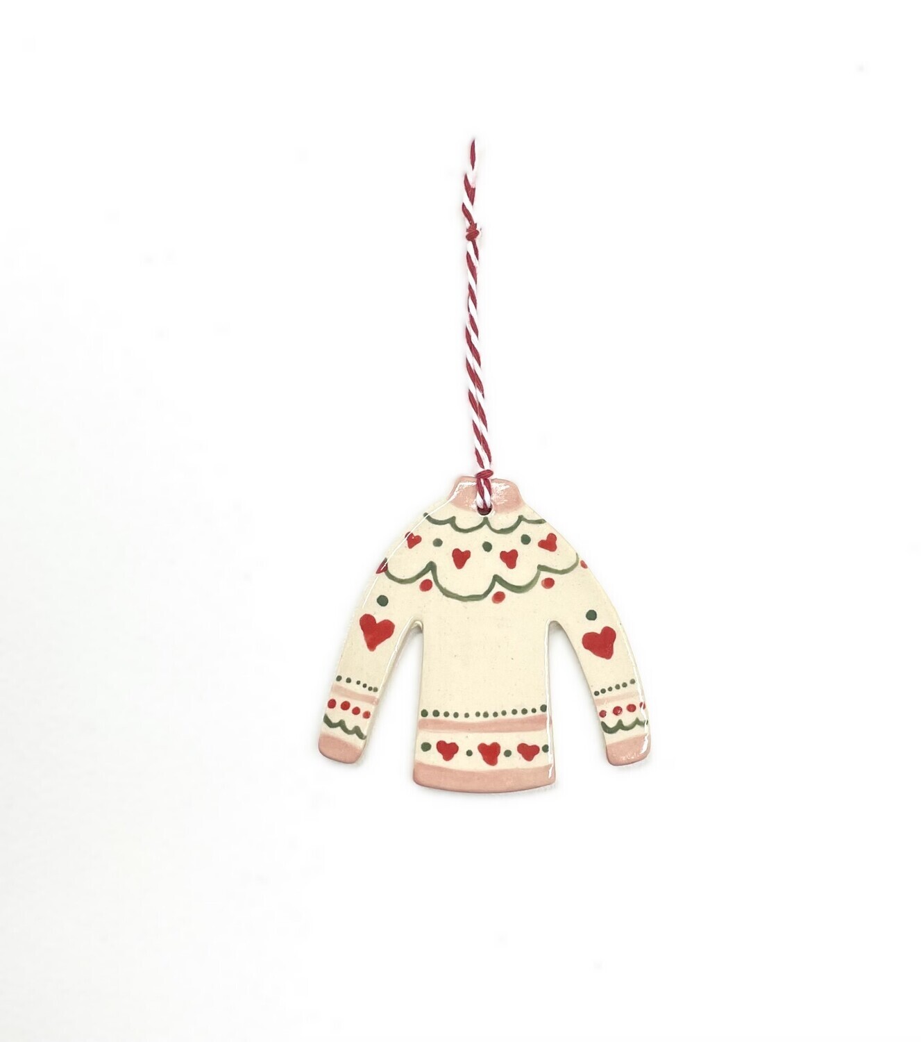 Sweetheart Ugly Sweater Ornament 