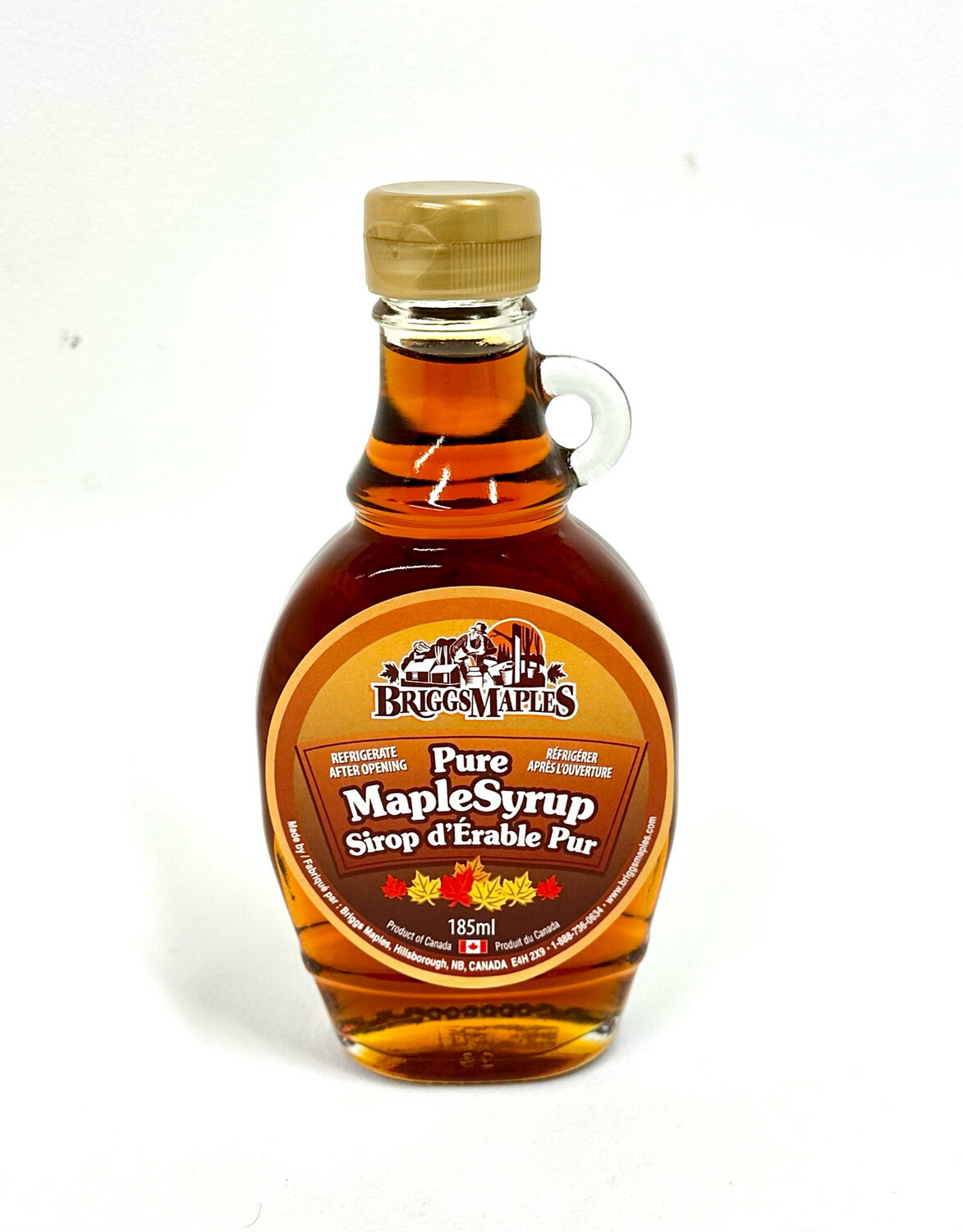 Maple Syrup 185ml Glass Jar