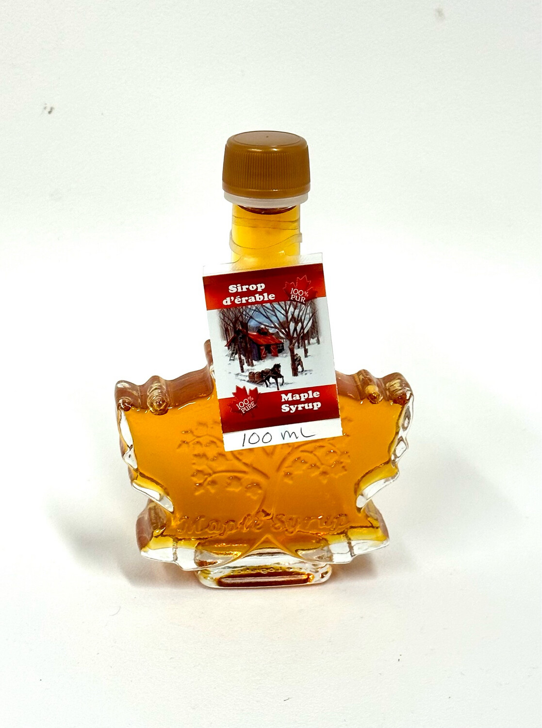 Maple Syrup 100ml Autumn Glass Jar