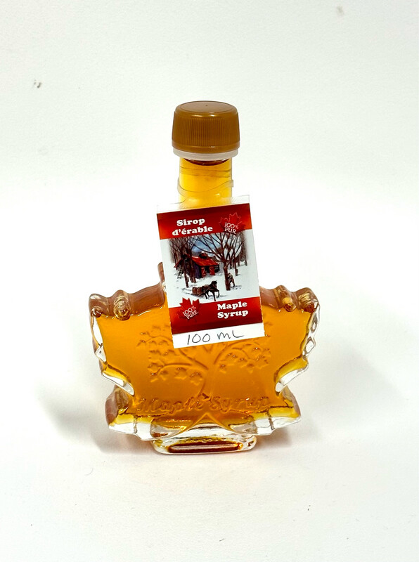 Maple Syrup 100ml Autumn Glass Jar Maple Syrup 100ml Autumn Glass Jar