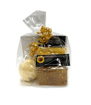 Honey Oatmeal Gift Bag- Little Luxuries Honey Oatmeal Gift Bag- Little Luxuries