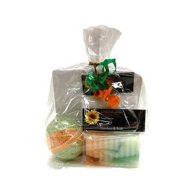 Bamboo and Teak Gift Bag- Little Luxuries 
