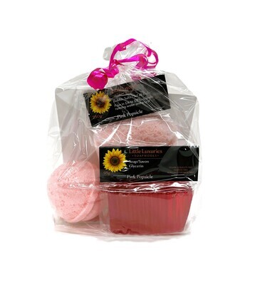 Pink Popsicle Gift Bag- Little Luxuries