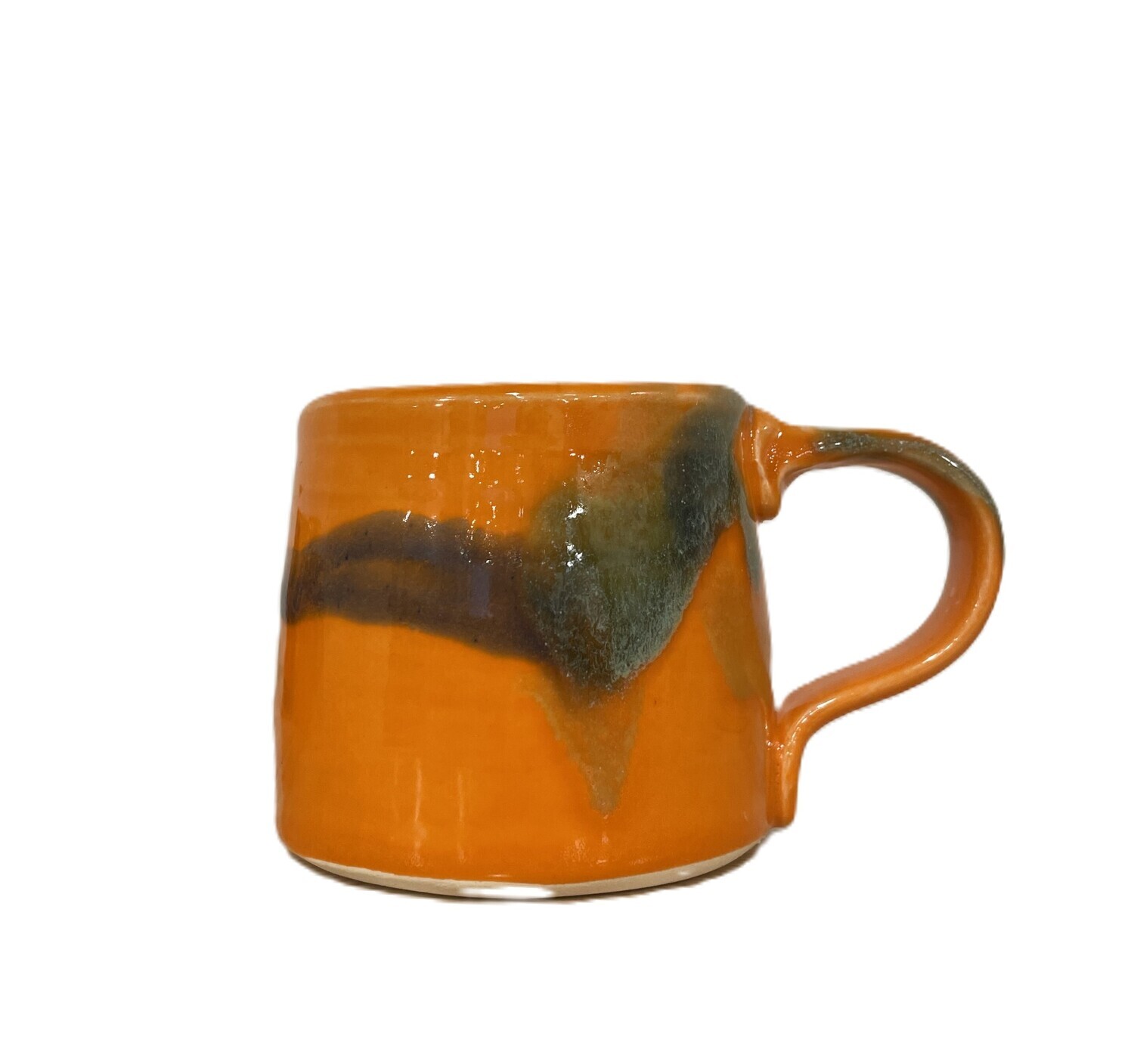 Orange Multicoloured Mug- Ginette Arsenault