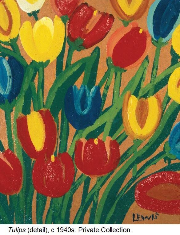Tulips Card- Maud Lewis