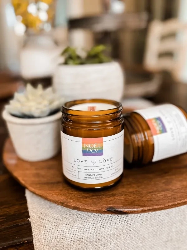 Love is Love Candle- Noel &amp; Co.