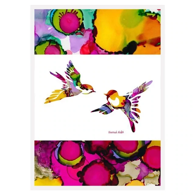 Birthday Chickadees Card- Hannah Hicks 