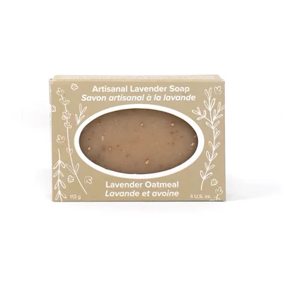 Lavender Oatmeal Soap- Seafoam Lavender 
