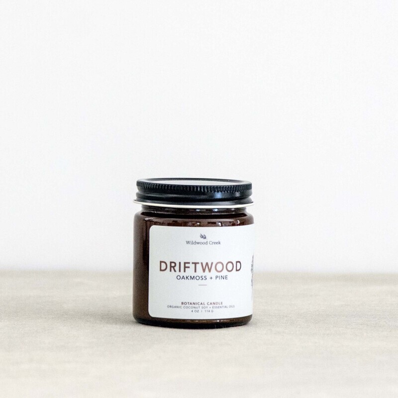 Driftwood Essential Oil Candle- Wildwood Creek
