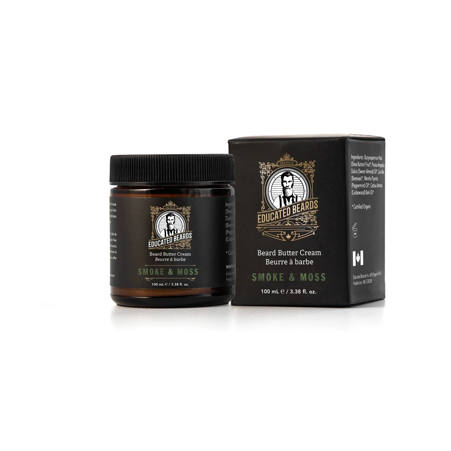 Smoke and Moss Beard Butter Cream- Educated Beards