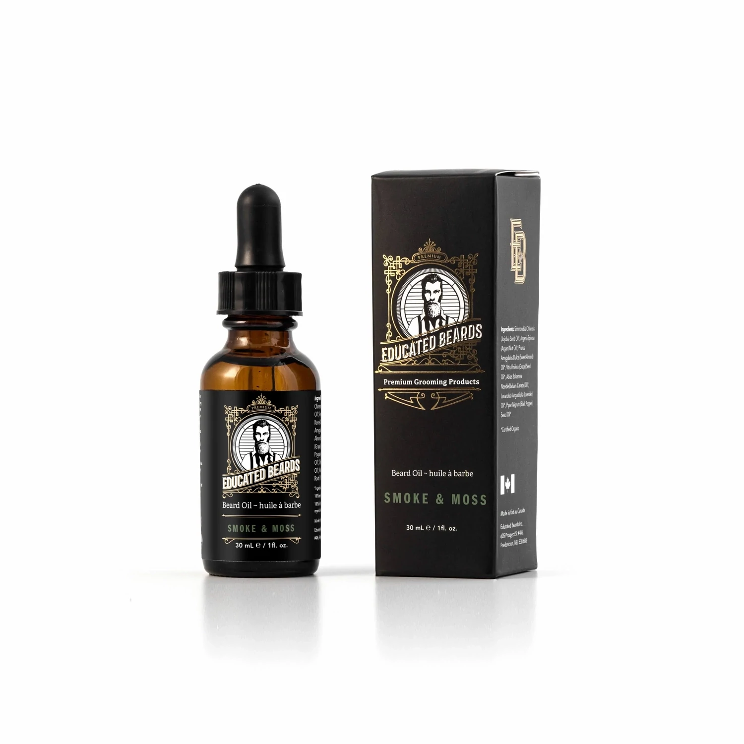 Smoke and Moss Beard Oil- Educated Beards