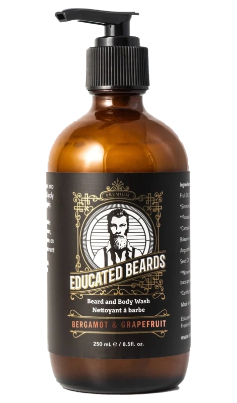 Bergamot and Grapefruit Beard and Body Wash- Educated Beards