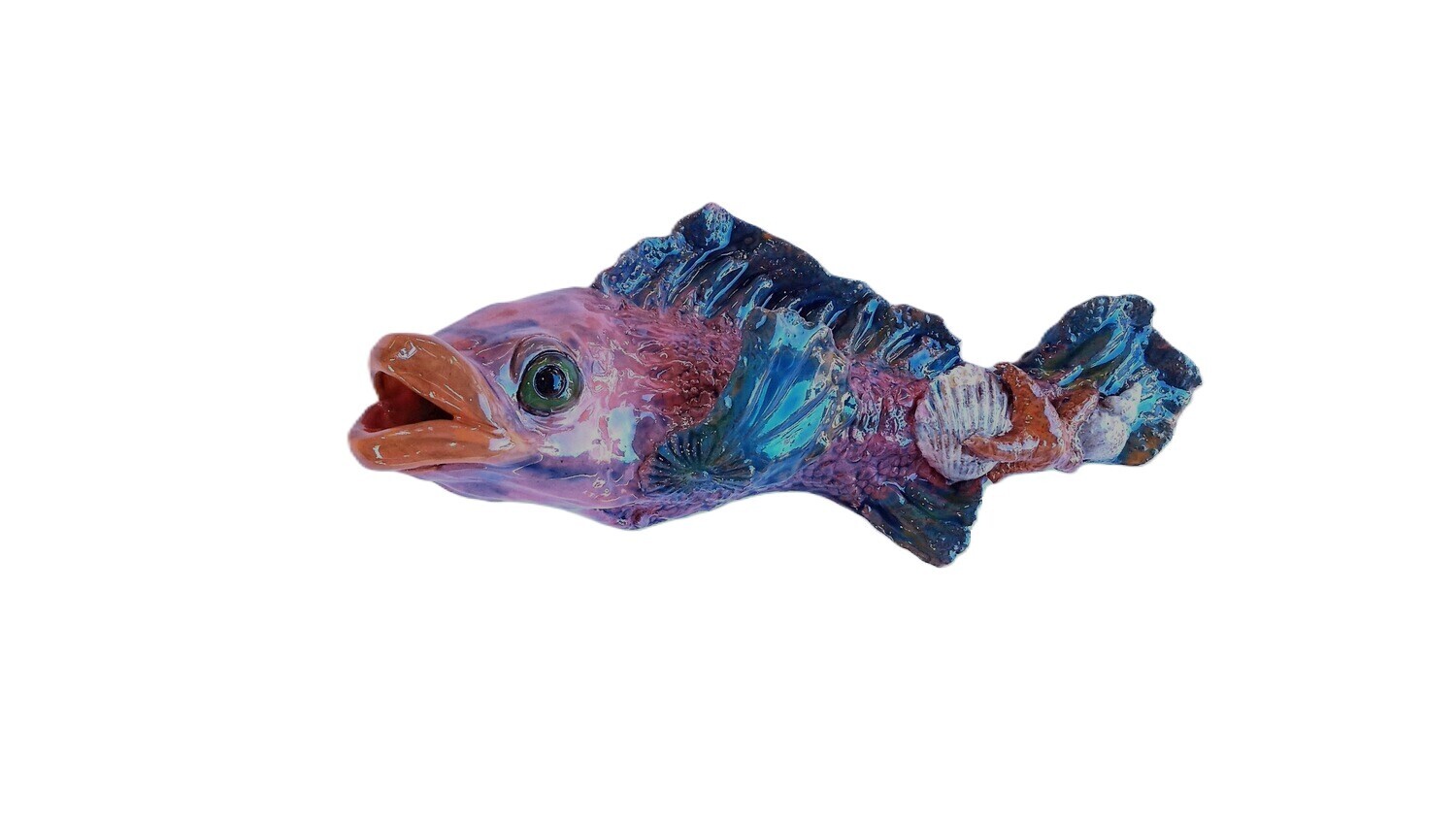 Atlantic Perch with 3D Head (Hydrostone)