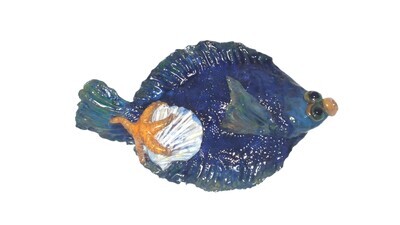 Atlantic Sole with Starfish and Shell