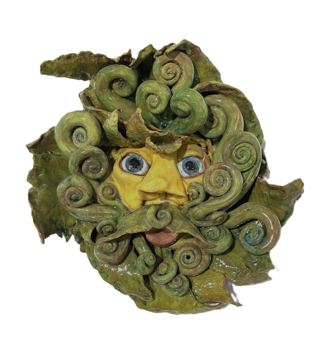 Fiddle Head Green Man- Mary Jane Lundy