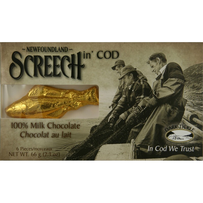 Screech in' Cod Chocolates Screech in' Cod Chocolates