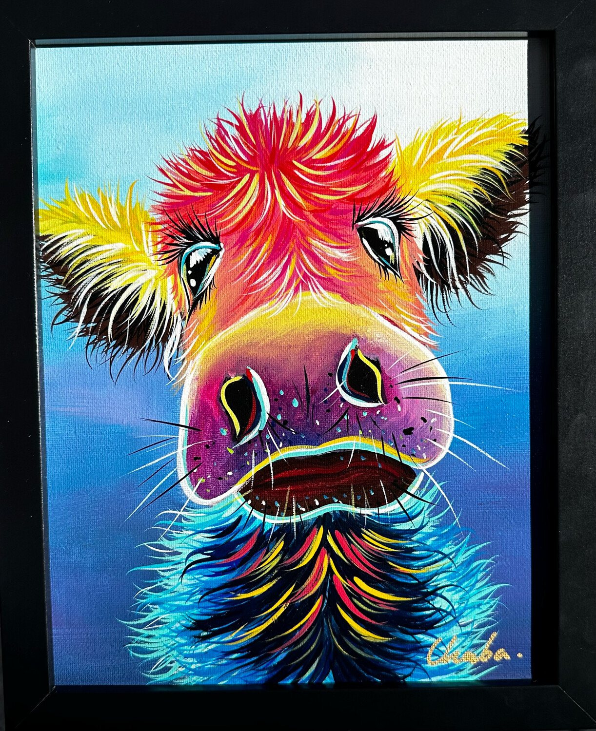 Rainbow Cow #246