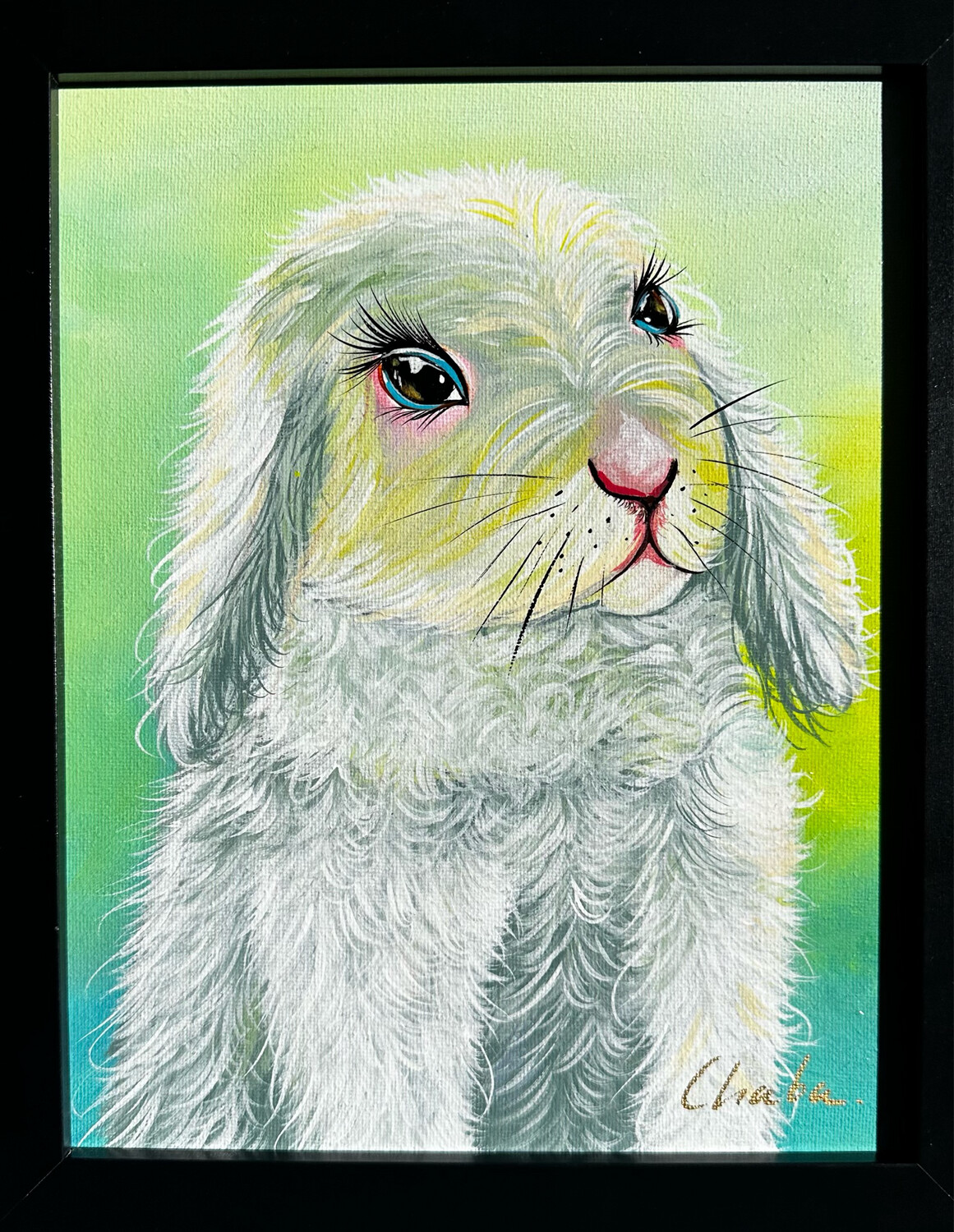Lime Bunny #241