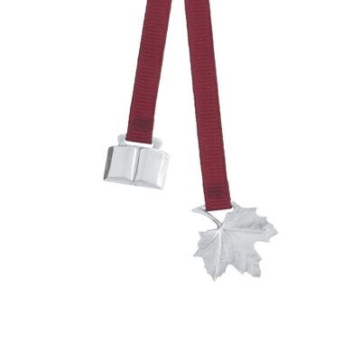 Maple Leaf Bookmark - Amos
