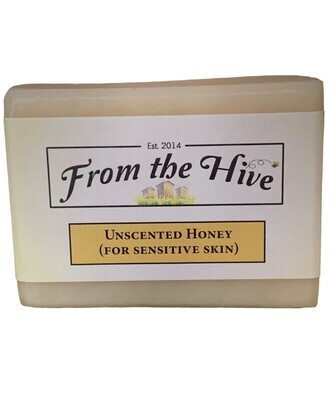 Unscented Honey Soap- From the Hive