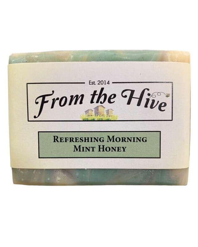 Morning Mint Honey Soap- From the Hive