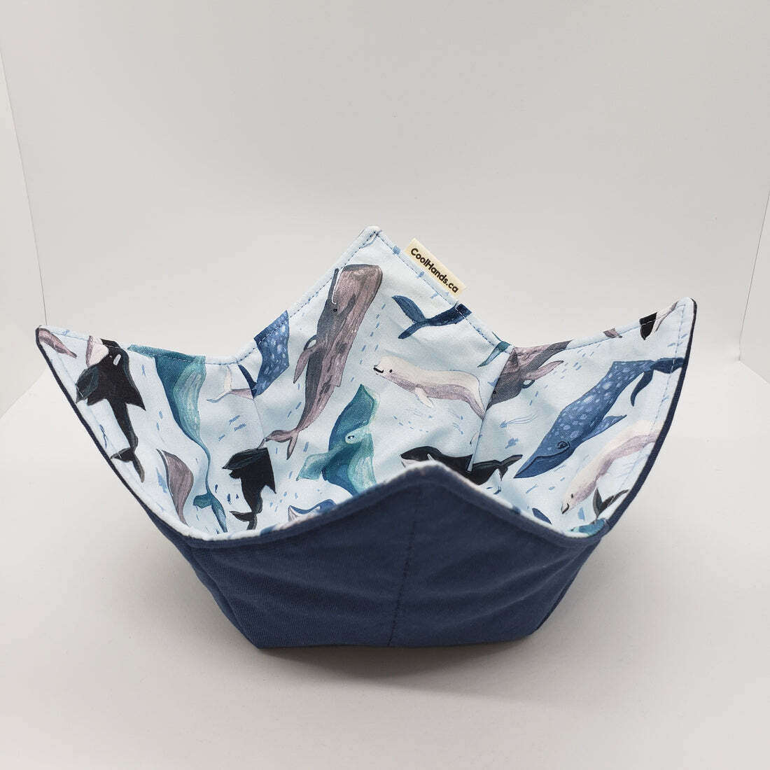 Whale Bowl Cozy 