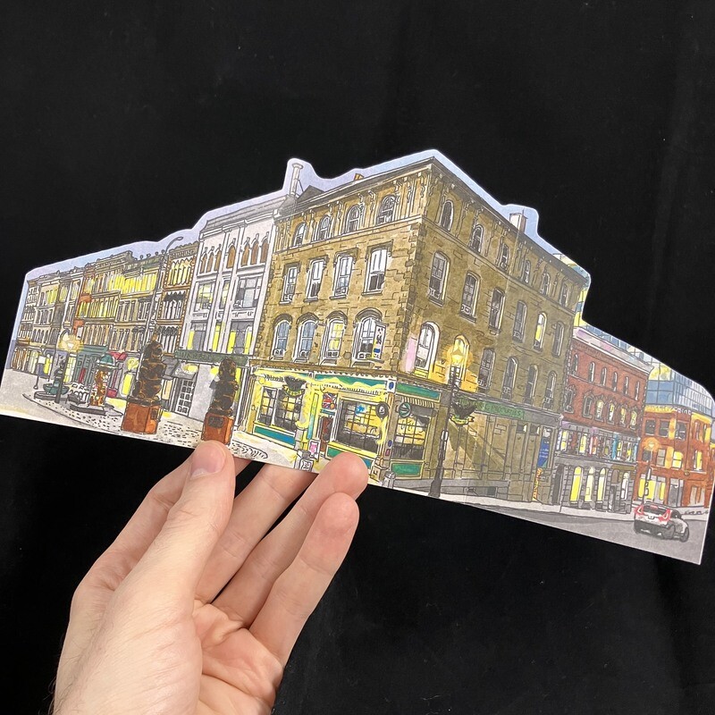 NSCAD on Granville Gate-fold Card- Bardbardbard