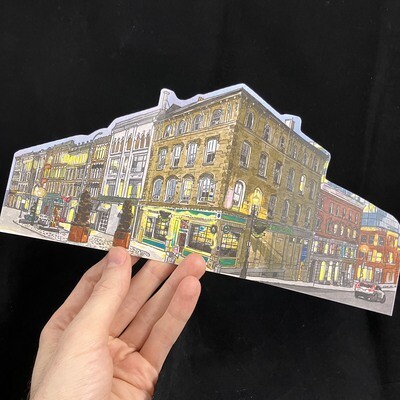 NSCAD on Granville Gate-fold Card- Bardbardbard