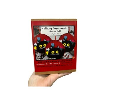 DIY Maud Lewis Inspired Ornament Kit- Genius Premium Craft