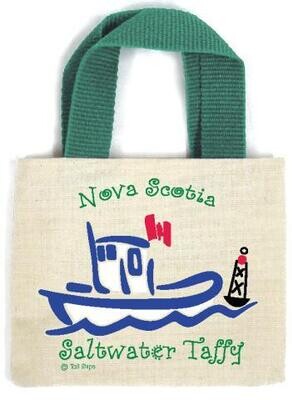 Saltwater Taffy Fishing Boat Nova Scotia Tote