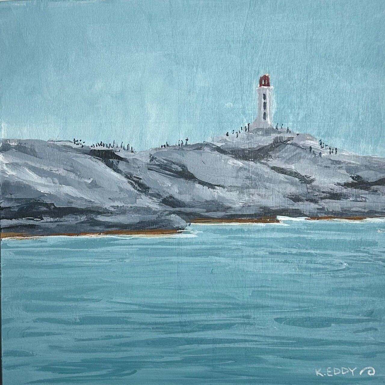 Peggy&#39;s Cove Rocks and Lighthouse