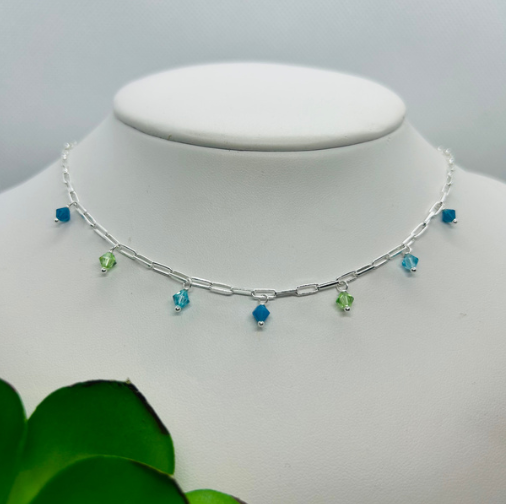 Paperclip Necklace- Shy Giraffe 