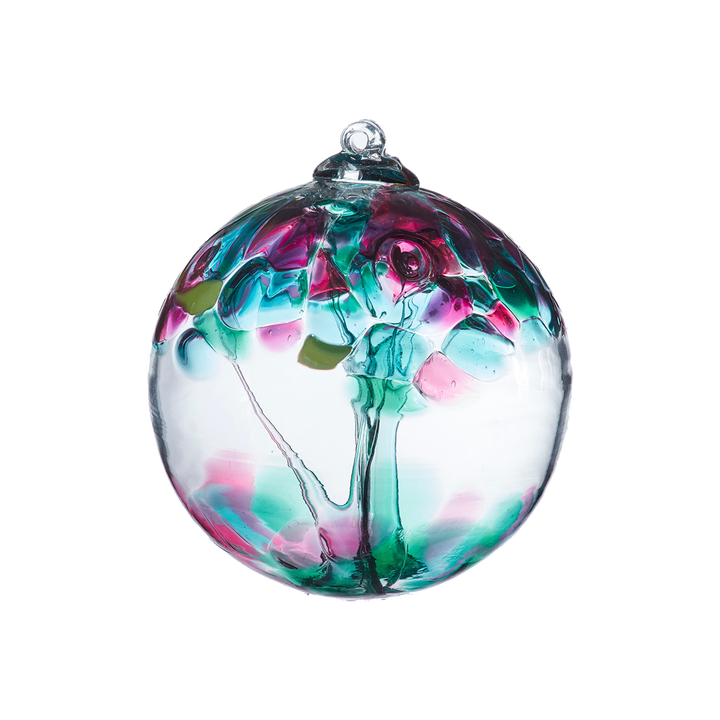 6" Tree of Harmony Glass Ball