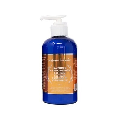 Large Lavender and Lemongrass Lotion- Seafoam Lavender