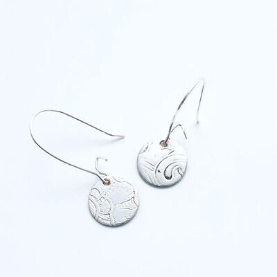 Small Tray Chic Earrings- Hunter St. Silver Small Tray Chic Earrings- Hunter St. Silver