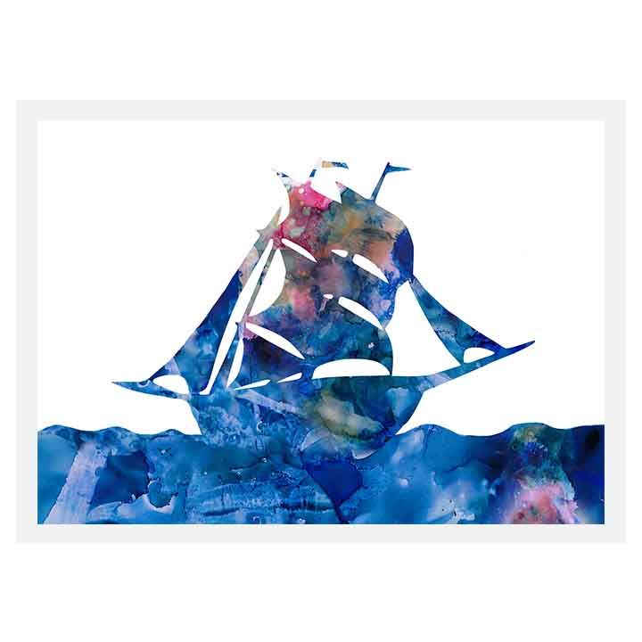 Sails Away Card- Hannah Hickcs