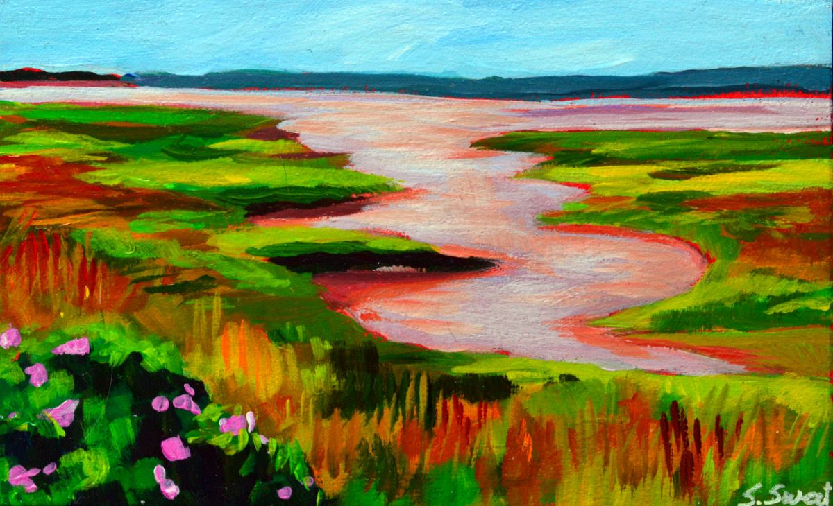 View of Cobequid Bay, Nova Scotia 