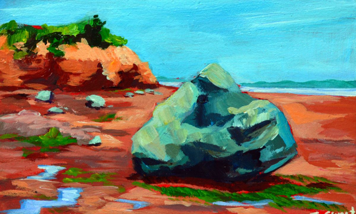 Rock at Anthony Park, Nova Scotia 